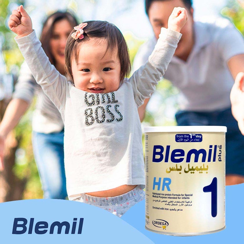 Blemil Plus Stage 1 HR Hydrolyzed Rice Protein Baby Milk Formula For 0 To 6 Months With Cow Milk Allergy 400g