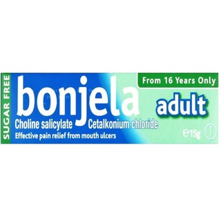 Bonjela Oral Gel For Mouth Ulcer Relief 15g