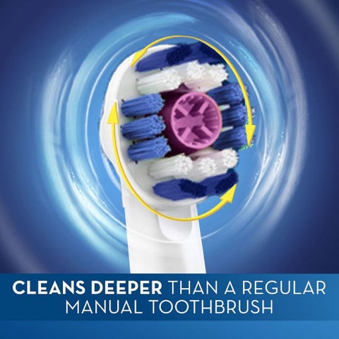 Braun Oral-B 3D White Replacement Brush Heads, Pack of 2's