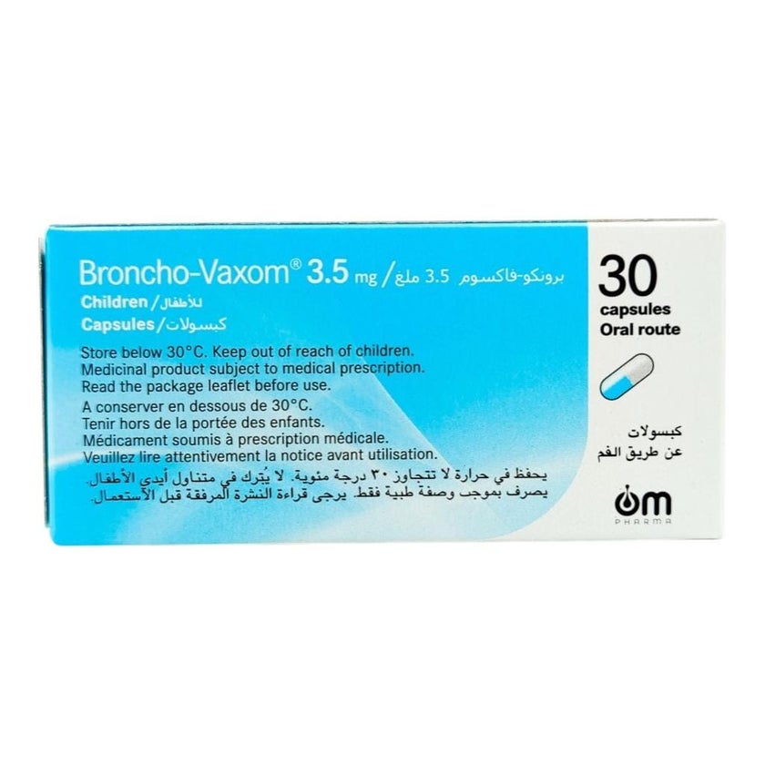 Broncho-Vaxom 3.5mg Children Capsules, Pack of 30's