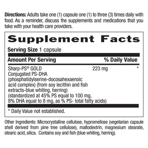 Country Life Triple Action Sharp Thought Capsules, Pack of 30's