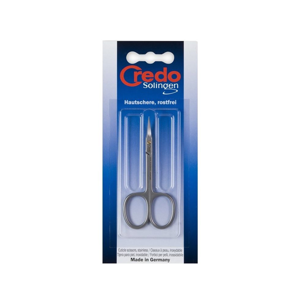 Credo Solingen Cuticle Scissors Tower Point Nickel - myAster