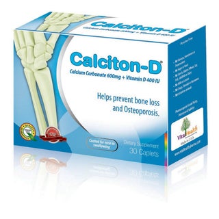 Vital Health Calciton D Caplets, Pack of 30's