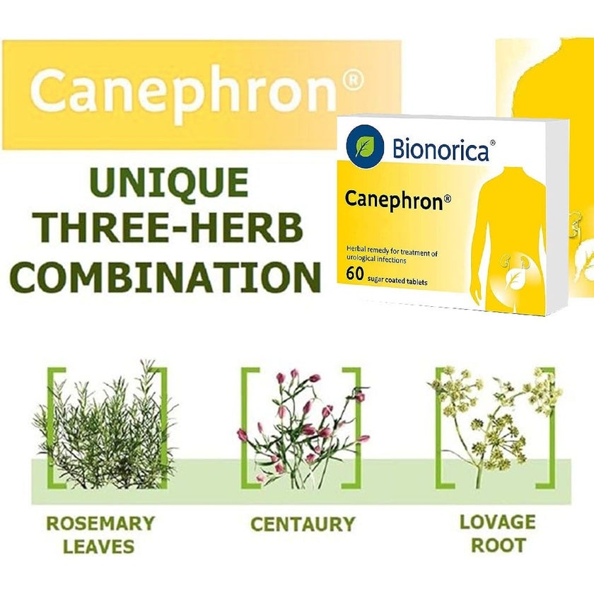 Bionorica Canephron Sugar Coated Herbal Tablet For Urinary Tract Infection, Pack of 60's