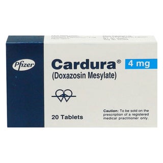 Cardura 4mg Tablets, Pack of 20's