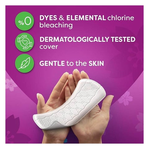 Carefree Plus Large Fresh Scented Panty Liners, Pack of 20's