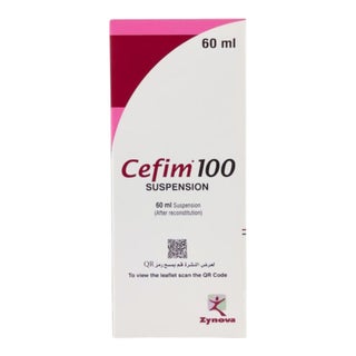 Cefim 100mg/5ml Oral Suspension 60ml