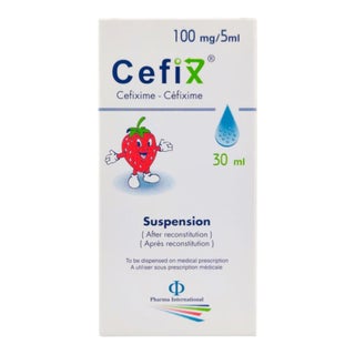 Cefix 100mg/5ml Oral Suspension 30ml
