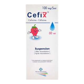 Cefix 100mg/5ml Oral Suspension 60ml