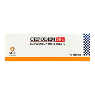Cepodem 200mg Tablets, Pack of 10's