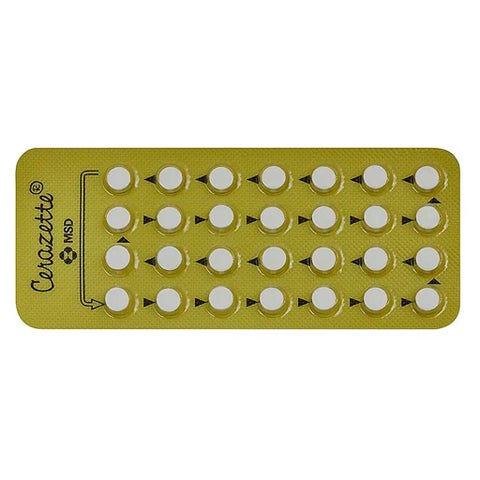 Cerazette Film Coated Tablets, Pack of 28's