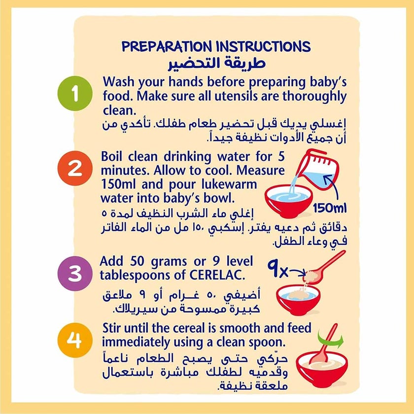 Nestle Cerelac Wheat & Fruits Infant Cereals From 6 Months 400g