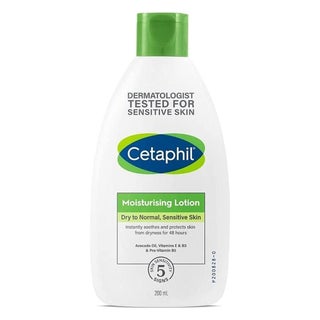 Cetaphil Moisturizing Lotion, Face & Body Moisturizer For Men & Women With Dry to Normal and Sensitive Skin, Unscented, 200ml