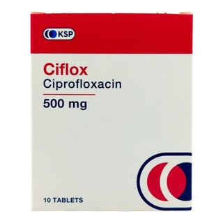 Ciflox 500mg Tablets, Pack of 10's