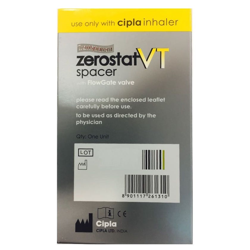 Cipla Zerostat VT Spacer
