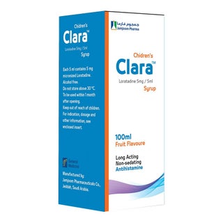 Clara 5mg/5ml Syrup 100ml