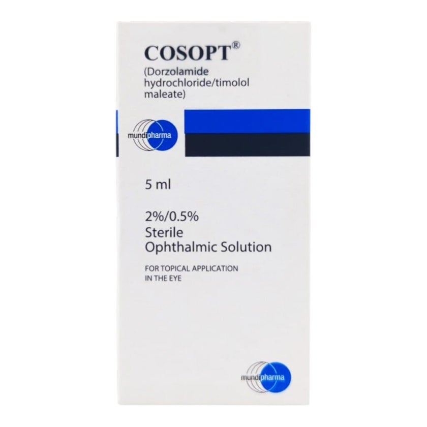 Cosopt Ed Cosopt Eye Drops 5ml - myAster