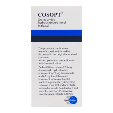 Cosopt Eye Drops 5ml