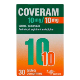 Coveram 10mg/10mg Tablets, Pack of 30's