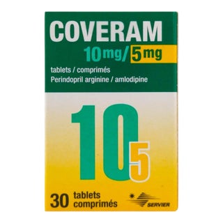 Coveram 10mg/5mg Tablets, Pack of 30's