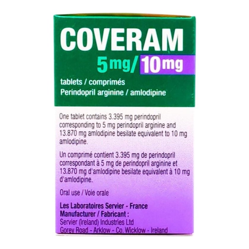 Coveram 5mg/10mg Tablets, Pack of 30's
