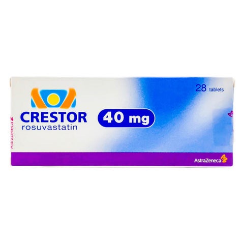 Crestor 40mg Tablets, Pack of 28's