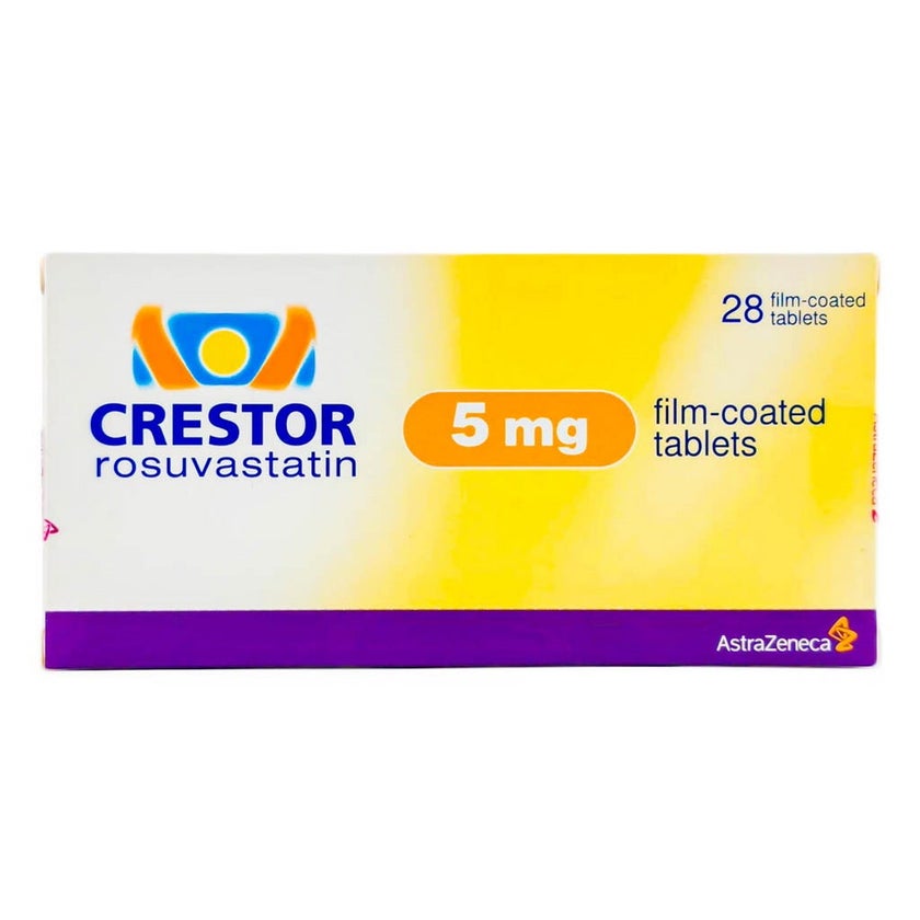 Crestor 5mg Tablets, Pack of 28's