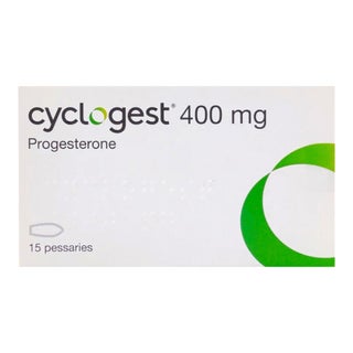 Cyclogest 400mg Vaginal Pessary, Pack of 15's