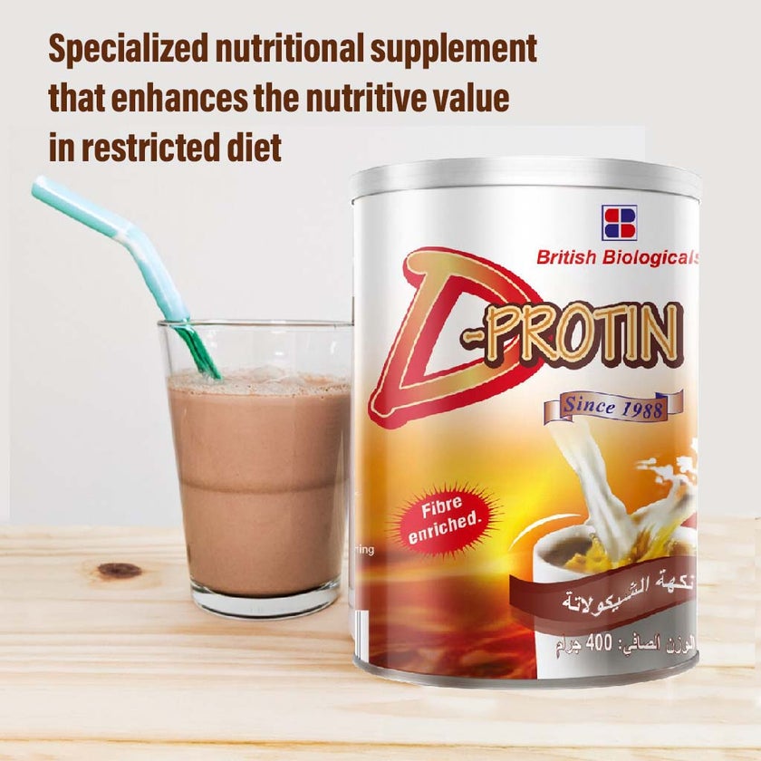 D-Protin Chocolate Powder 400g