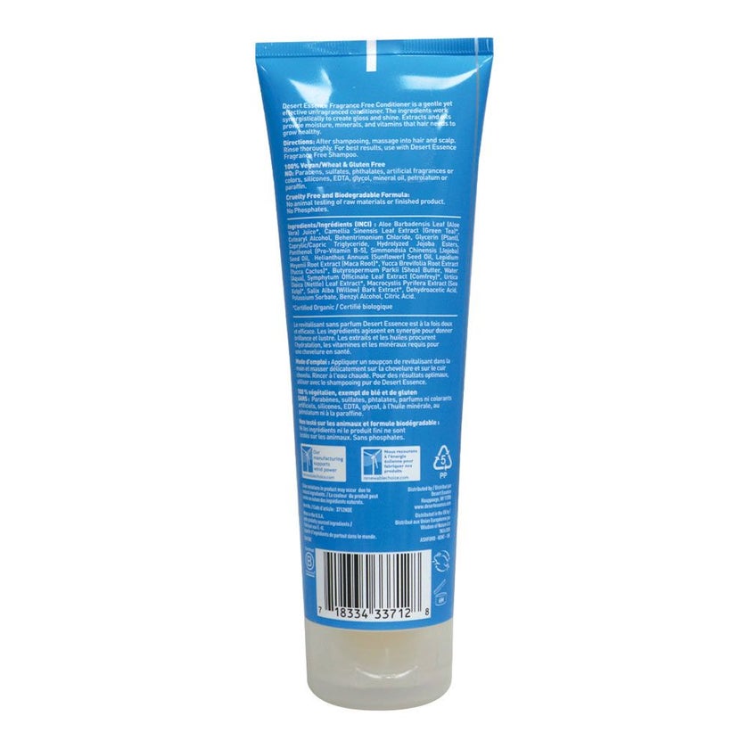 Desert Essence Fragrance Free Conditioner 237ml