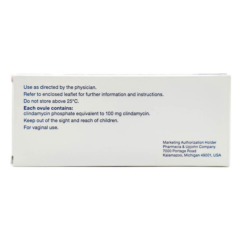 Dalacin 100mg Vaginal Ovules, Pack of 3’s