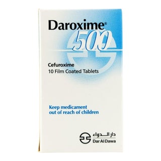 Daroxime 500mg Tablets, Pack of 10's