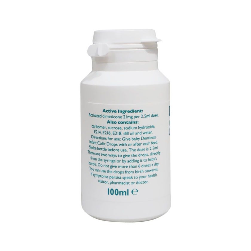 Dentinox Infant Colic Oral Drops With Activated Dimethicone 100ml