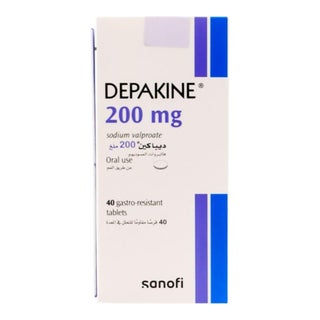 Depakine 200mg Tablets, Pack of 40's