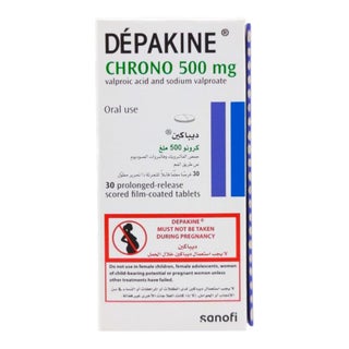 Depakine Chrono 500mg Tablets, Pack of 30's