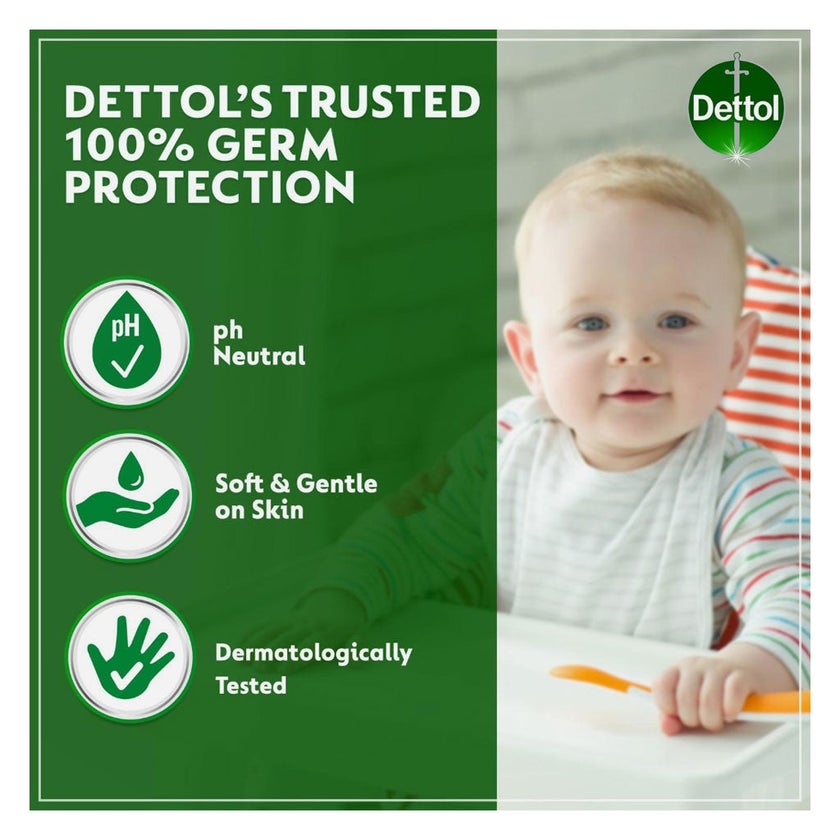 Dettol Anti-Bacterial Wipes, Pack of 10's