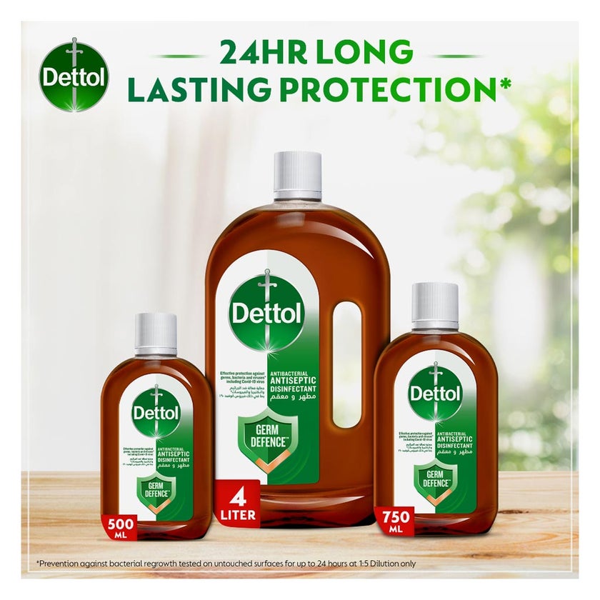 Dettol Antibacterial & Antiseptic Disinfectant Liquid 250ml