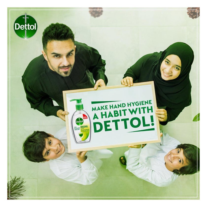 Dettol Original Antibacterial Hand Sanitizer 200ml