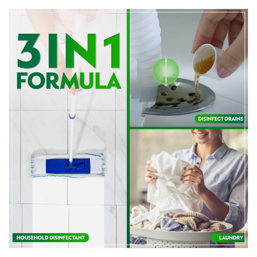 Dettol Antibacterial & Antiseptic Disinfectant Liquid 125ml