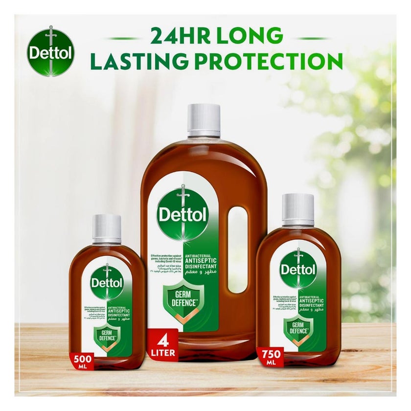 Dettol Antibacterial & Antiseptic Disinfectant Liquid 125ml