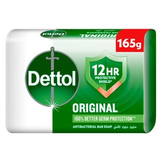 Dettol Original Antibacterial Bar Soap 165g