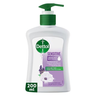 Dettol Sensitive Liquid Handwash With Lavender & White Musk Fragrance 200ml