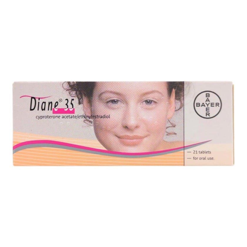 Diane-35 Tablets 21's - Rx Hormonal Medicine