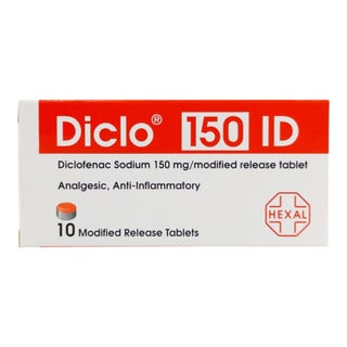 Diclo ID 150mg Tablets, Pack of 10's