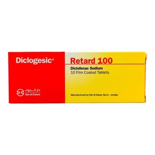 Diclogesic Retard 100mg Tablets, Pack of 10's