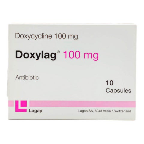 Doxylag 100mg Capsules, Pack of 10's