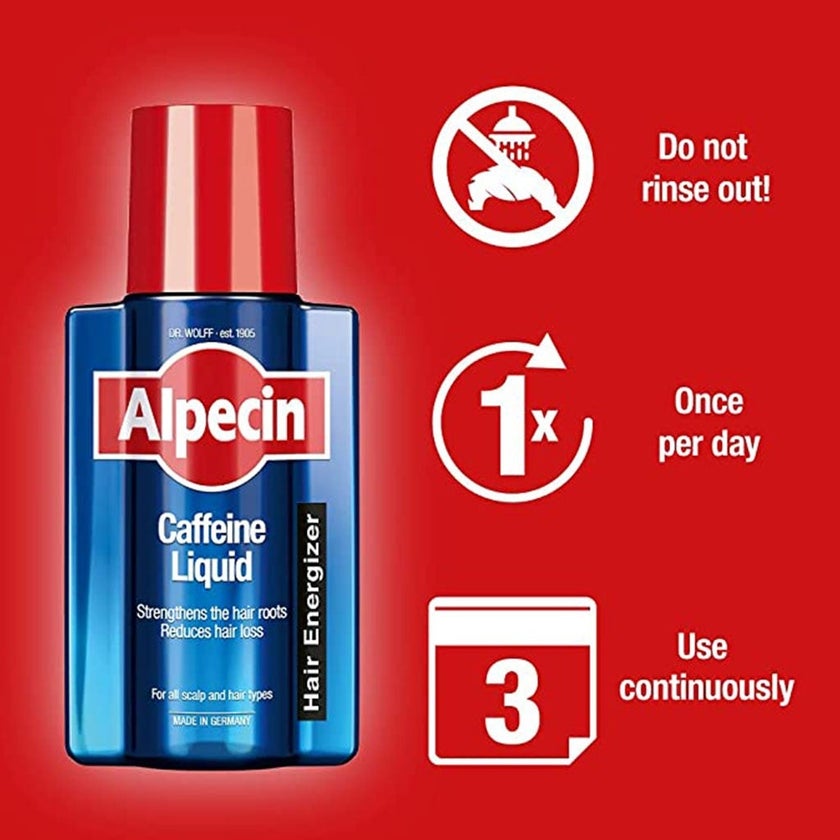 Dr.Wolff Alpecin Caffeine Liquid Hair Energizer 200ml