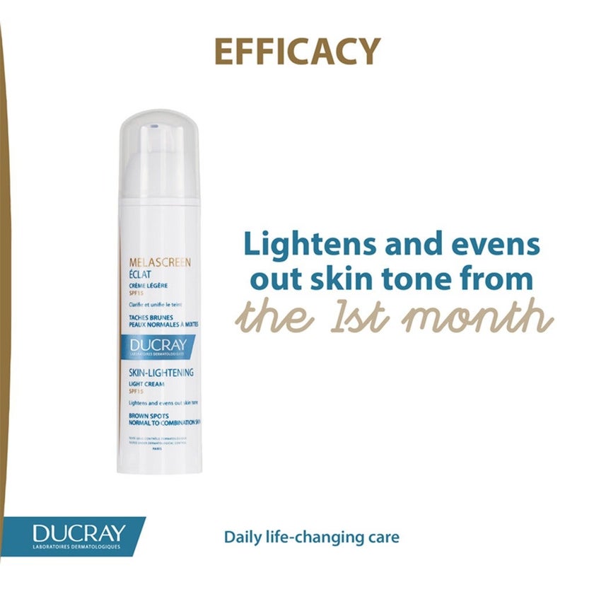 Ducray Melascreen Eclat SPF15 Light Cream 40ml