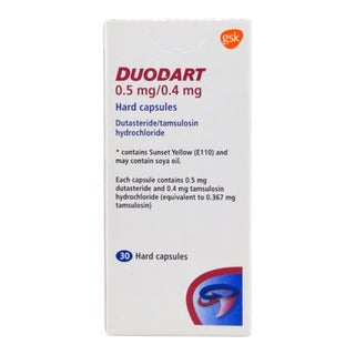 Duodart 0.5mg/0.4mg Capsules, Pack of 30's