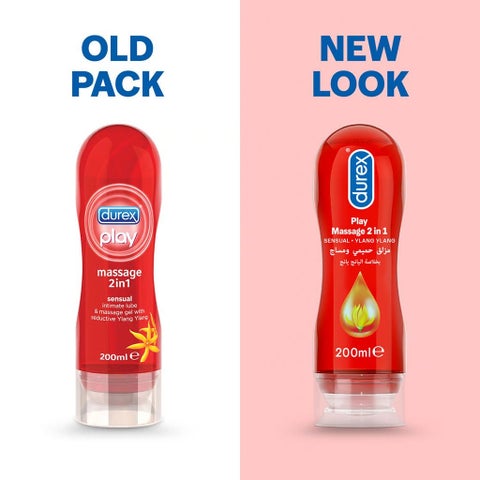 Durex Play Massage 2 In 1 Sensual Gel Lube 200ml